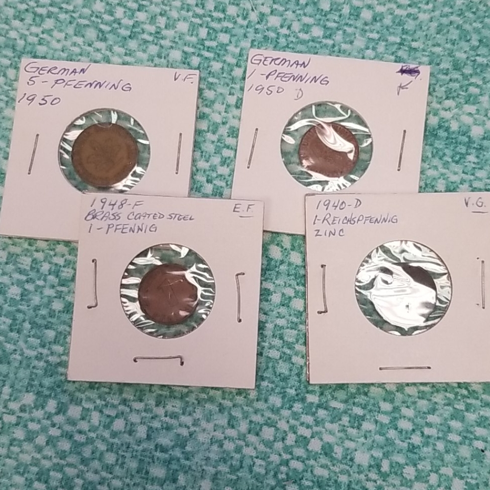 Vintage German Coin Collection